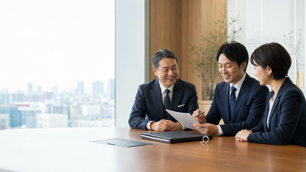 名古屋・愛知の中小企業M&Aで経営者保証・個人保証の解除を相談する経営者と専門家