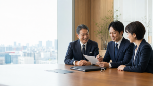 名古屋・愛知の中小企業M&Aで経営者保証・個人保証の解除を相談する経営者と専門家